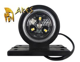 ARES AREL80 - PILOTO POSIC. MULTIF. LED DCH. TRICOLOR, 12-24V C/CABLE