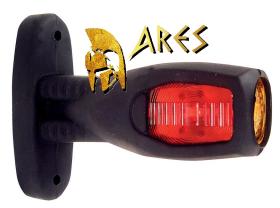 ARES AREL85 - PILOTO POSIC. MULTIF. LED IZQ. TRICOLOR, 12-24V C/CABLE